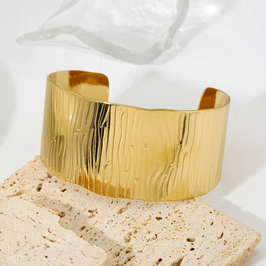 Abstract Nature Inspired Cuff Bracelets