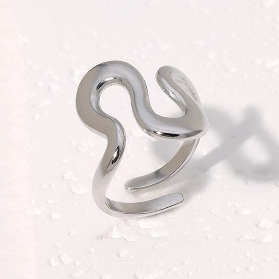 Abstract Line Open Ring