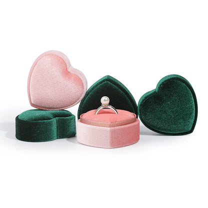 Velvet Heart Jewelry Box