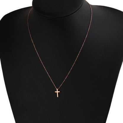 Minimalist Cross Pendant Necklace