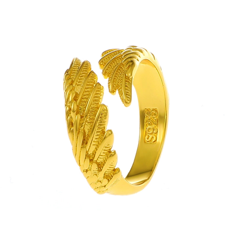 Angel Wing Hug Open Ring