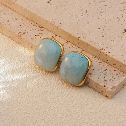 Vera Resin Stud Earrings