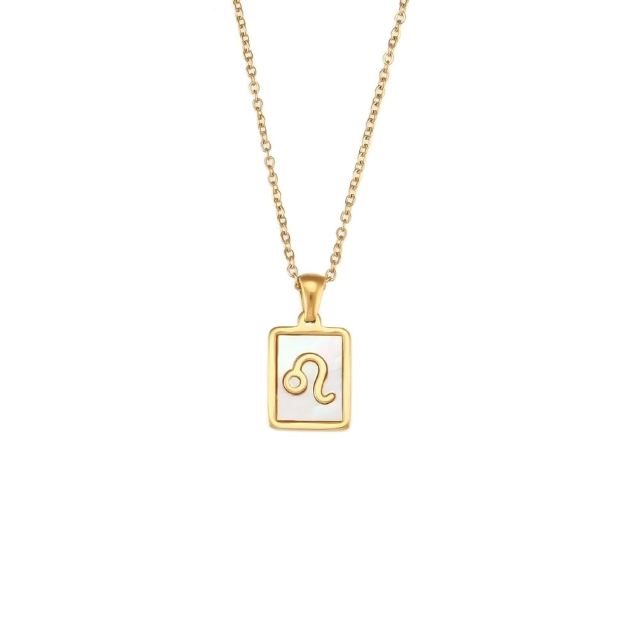 Lola Zodiac Sign Pendant Necklace