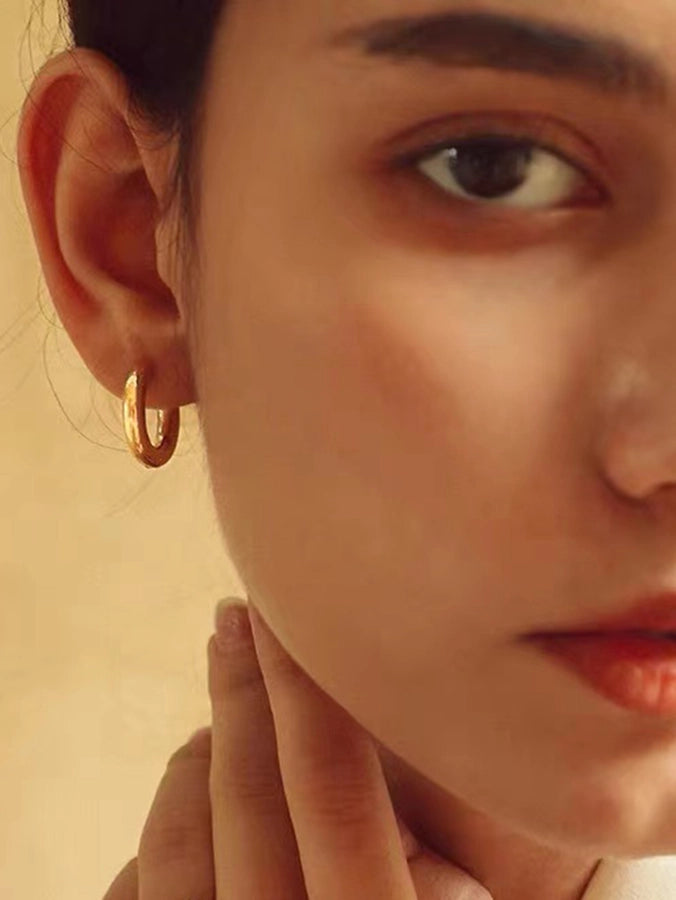 Classic Dainty Hoop Earrings