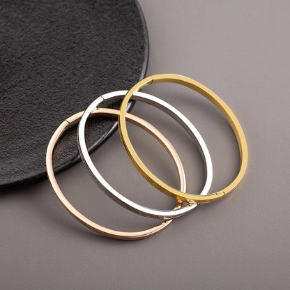 Roman Numeral Stackable Bangles