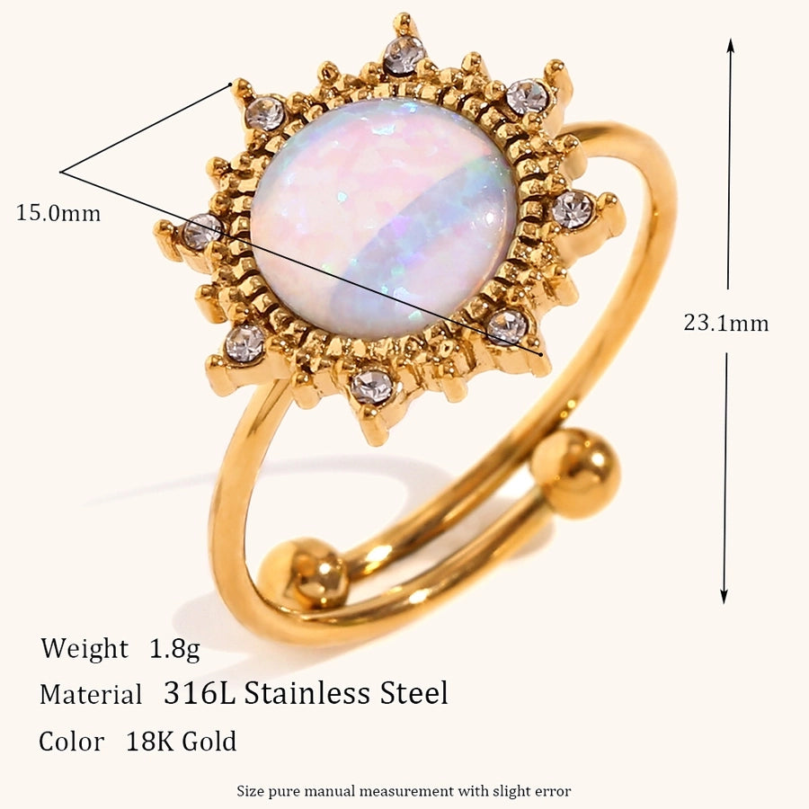 Opal Open Stackable Rings