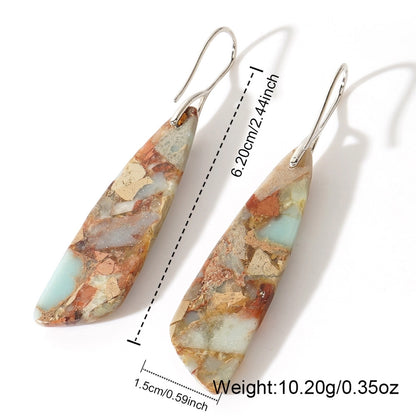 Giovanna Dragon Stone Drop Earrings