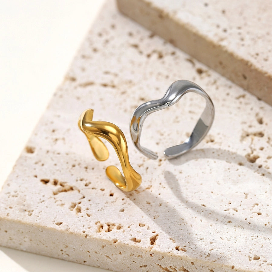 Minimalist Abstract Open Ring