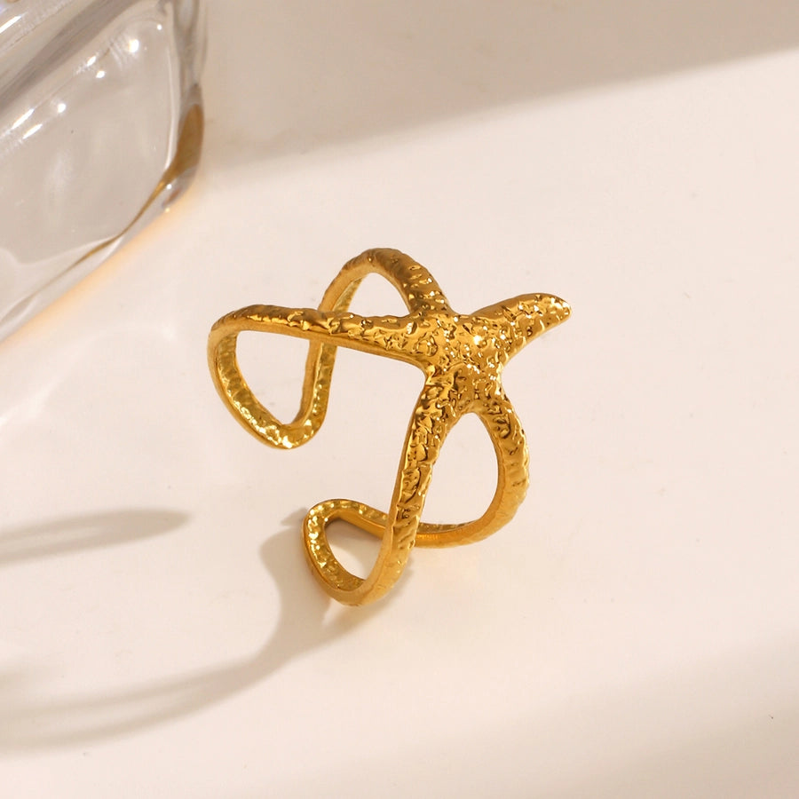 Starfish Beachy Open Rings