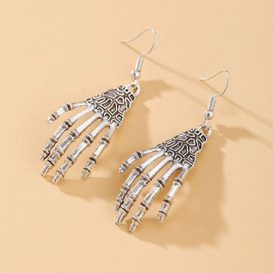 Skeleton Hand Dangle Earrings