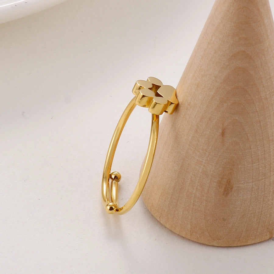 Minimalist Pet Paw Solitaire Ring