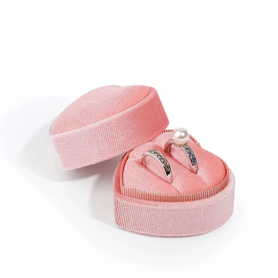 Velvet Heart Jewelry Box