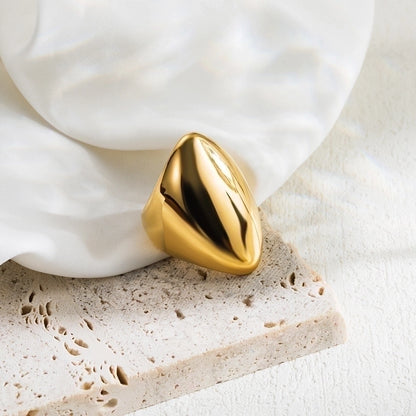 Caroline Gold Statement Rings