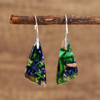 Desitta Dragon Stone Drop Earrings