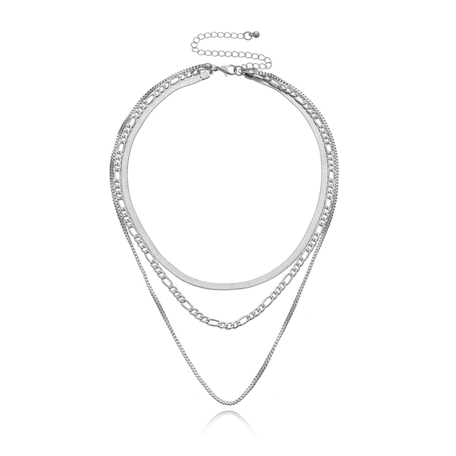 Sofia 3 Layer Chain Necklace