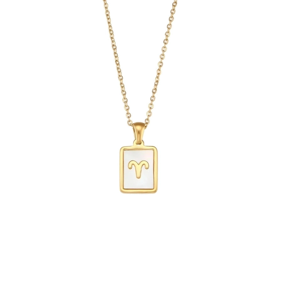 Lola Zodiac Sign Pendant Necklace