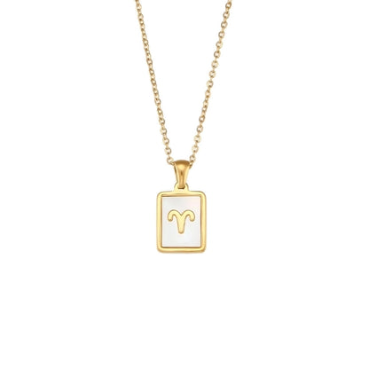 Lola Zodiac Sign Pendant Necklace