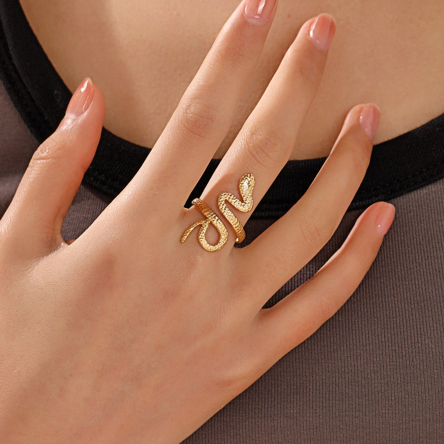 Boa Snake Open Ring