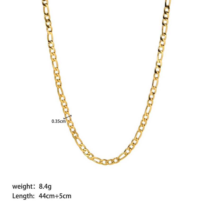 Dainty 18K Gold Necklace Chains