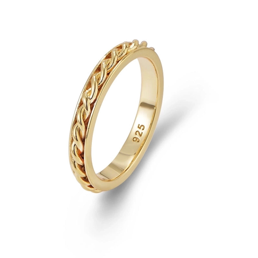 Hellenic Twist Band Ring