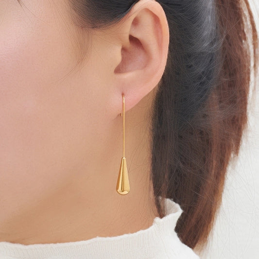 British Tear Drop Earrings