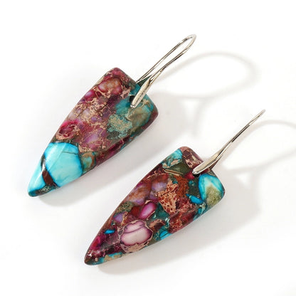 Lorena Dragon Stone Drop Earrings