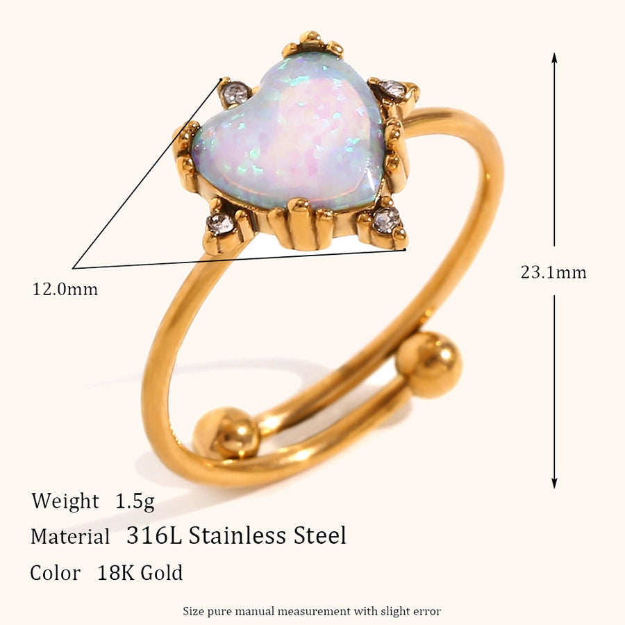 Opal Open Stackable Rings