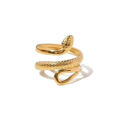 Montserrat Snake Open Ring