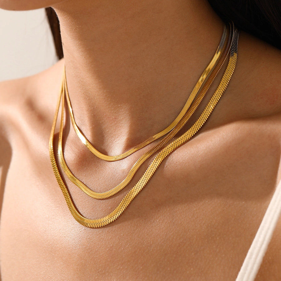 Dainty Snake Necklace Chains