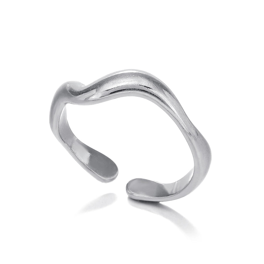 Minimalist Abstract Open Ring