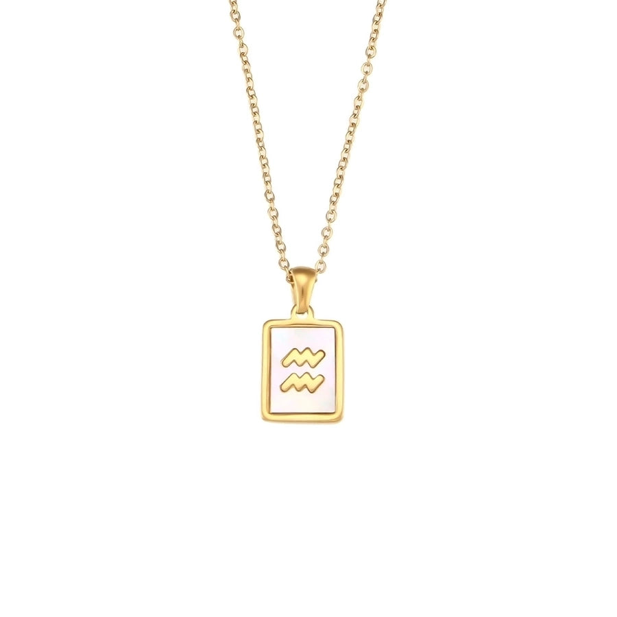 Lola Zodiac Sign Pendant Necklace