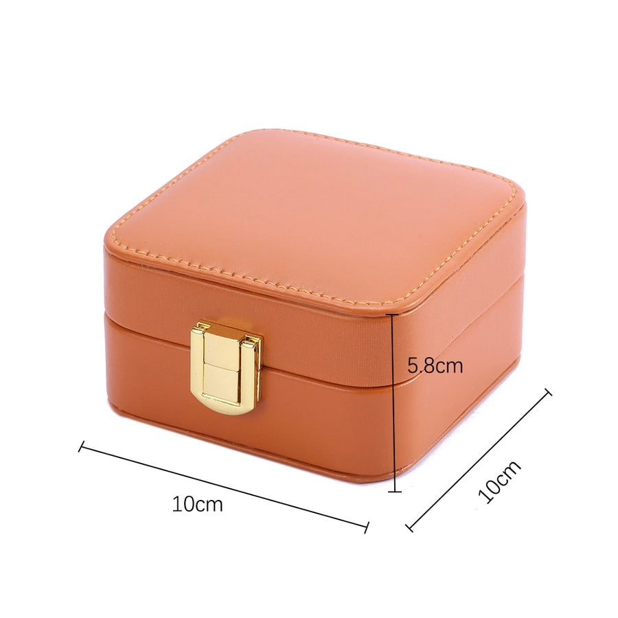 Retro Princess Leather Jewelry Boxes