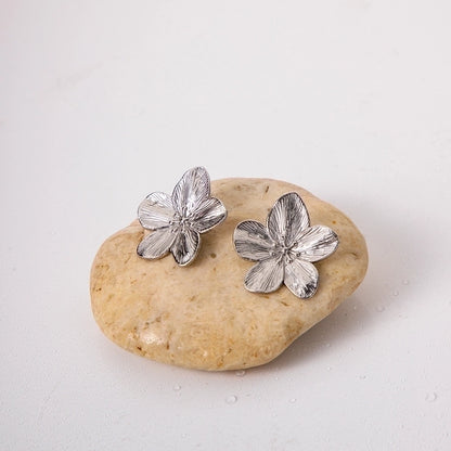 Rosalie Flower Stud Earrings