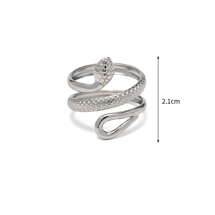 Montserrat Snake Open Ring