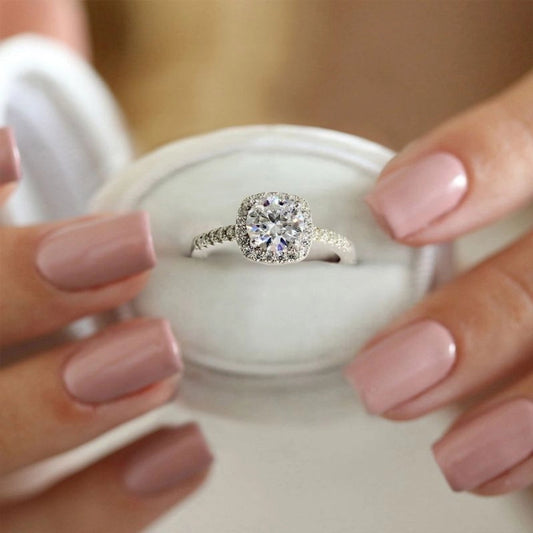 Angelina Moissanite Band Ring