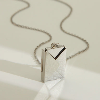 Love Envelope Pendant Necklace