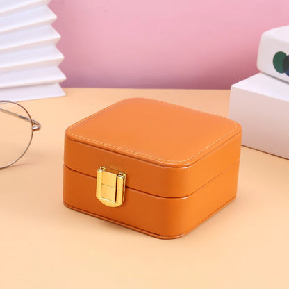 Retro Princess Leather Jewelry Boxes