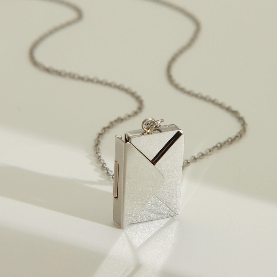 Love Envelope Pendant Necklace