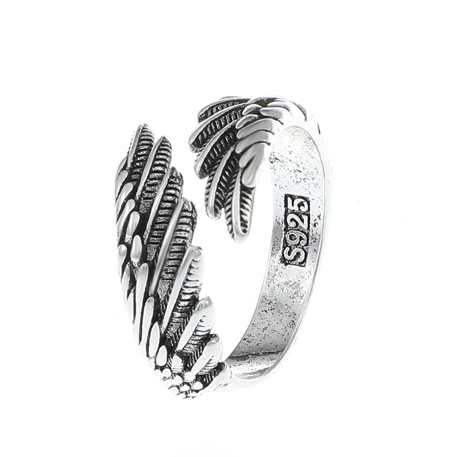 Angel Wing Hug Open Ring