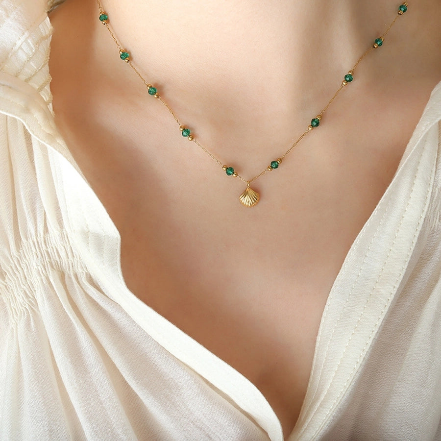 Beach Life Shell Pendant Necklace