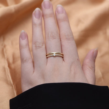 Beatrice Minimalist Band Ring