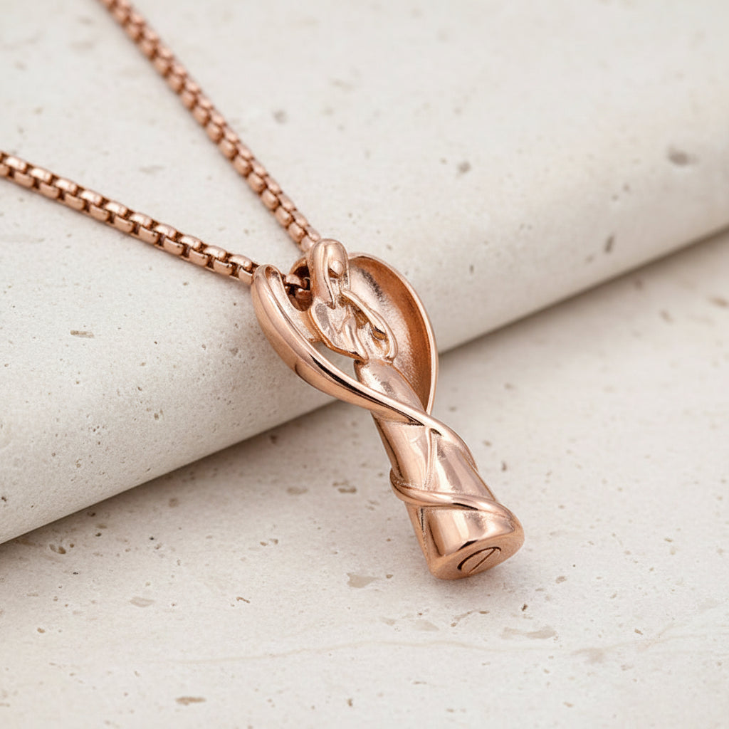 Guardian Angel Urn Necklace